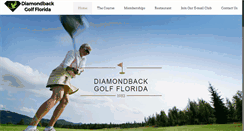 Desktop Screenshot of diamondbackgolfflorida.com